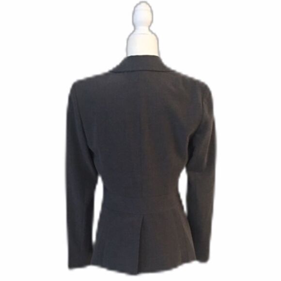 Max Studio Gray Button Blazer - Picture 3 of 8